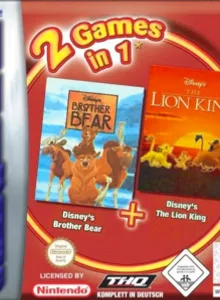 2 Games in 1: Brother Bear + The Lion King