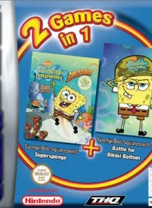 2 Games in 1: SpongeBob SquarePants: Battle for Bikini Bottom + SpongeBob SquarePants: Supersponge