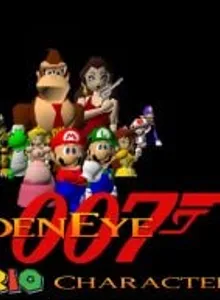 GoldenEye with Mario Characters