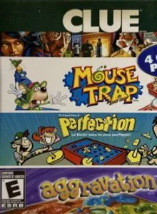 4 Game Pack! Clue / Mouse Trap / Perfection / Aggravation