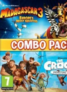 Combo Pack: Madagascar 3: Europe's Most Wanted / The Croods: Prehistoric Party!